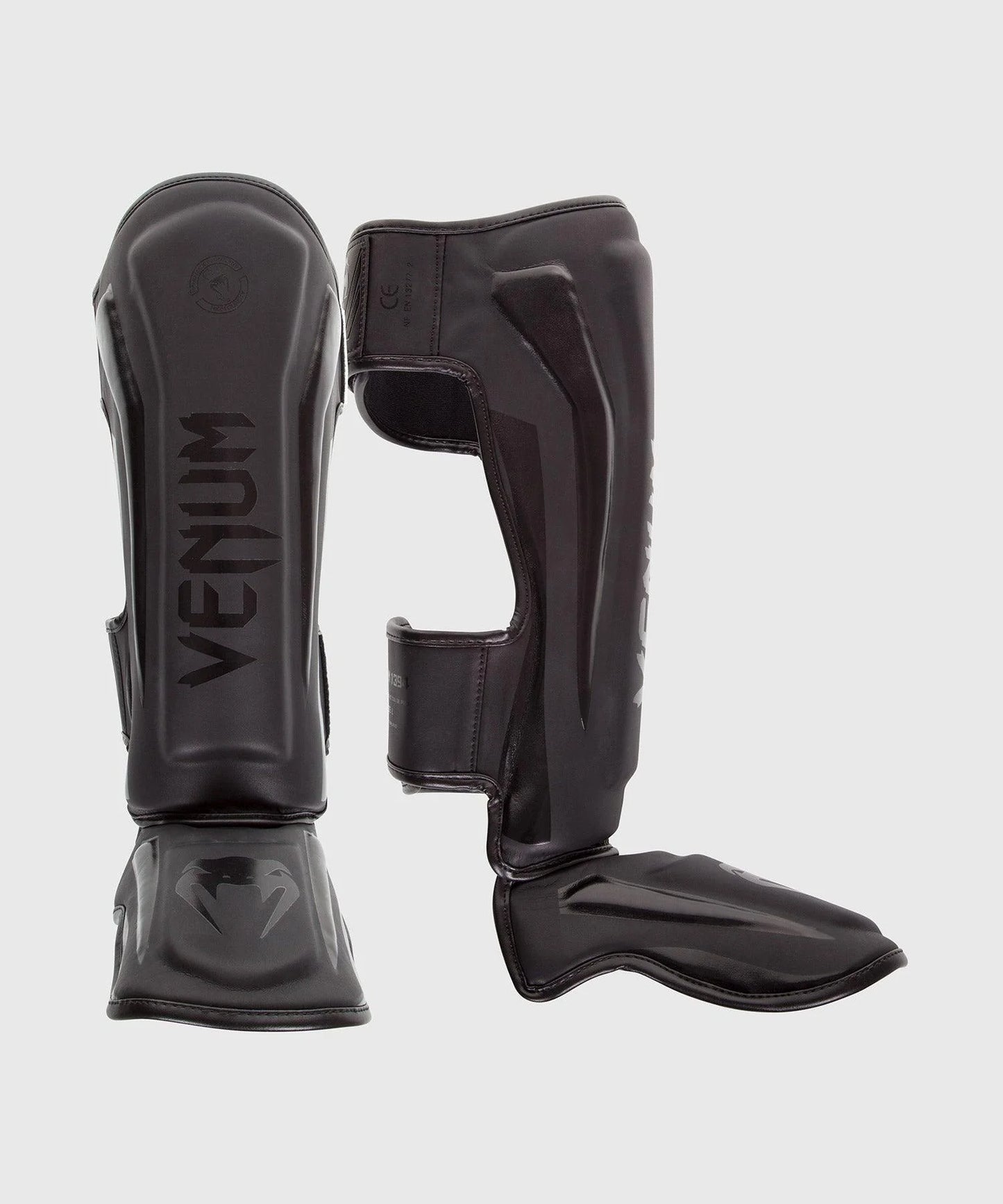 Venum Elite Standup Shin Guards - Matte/Black