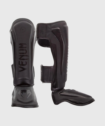Venum Elite Standup Shin Guards - Matte/Black