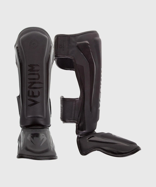 Venum Elite Standup Shin Guards - Matte/Black